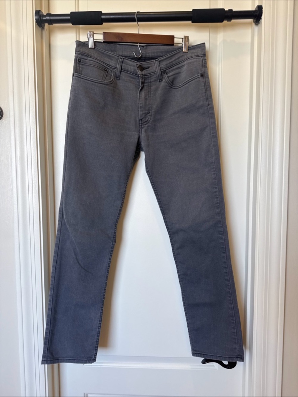 Men's  Levi’s 511 Gray Straight-Leg Jeans